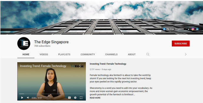 The Edge Singapore: Investing Trend: Female Technology