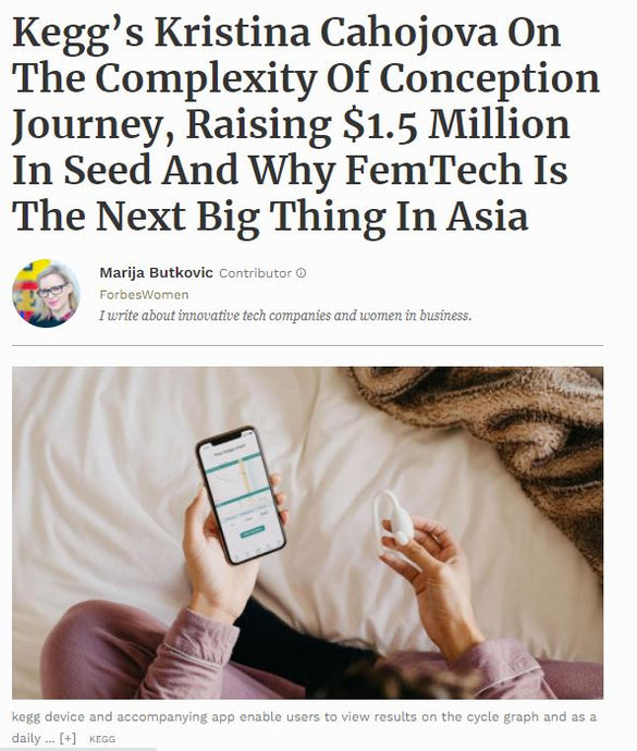 Forbes : Why FemTech Is The Next Big Thing In Asia