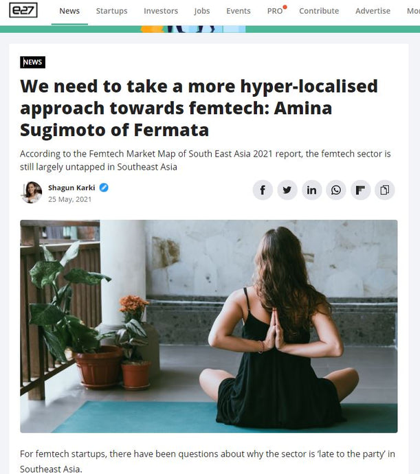 We need to take a more hyper-localised approach towards femtech: Amina Sugimoto of Fermata